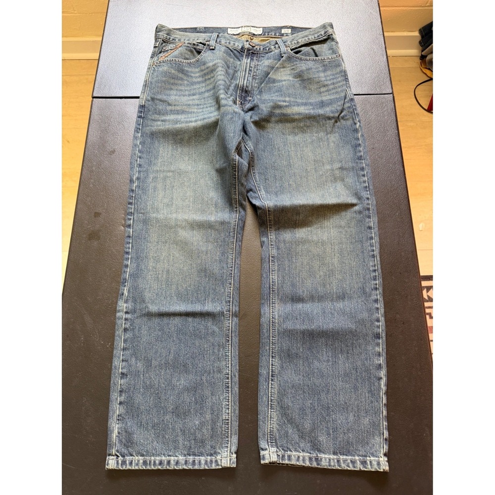 Ariat M5 Legacy Swagger Straight Leg Jeans Mens 36x30 Medium Wash Blue 10017249